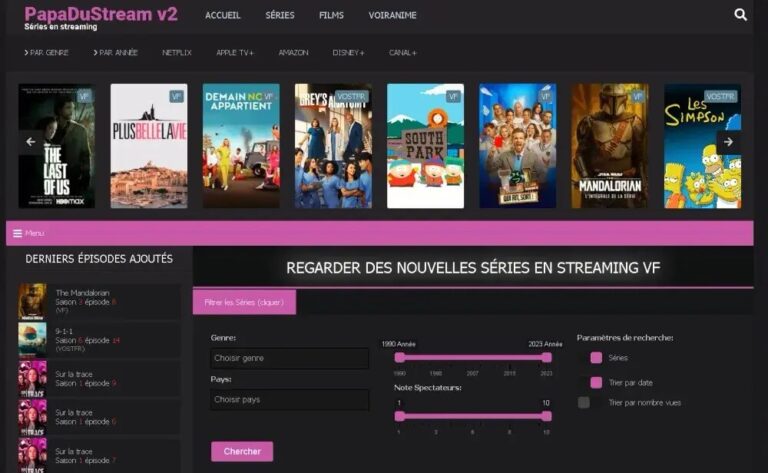 Papadustream : Nouvelle Adresse et Évolution en 2025